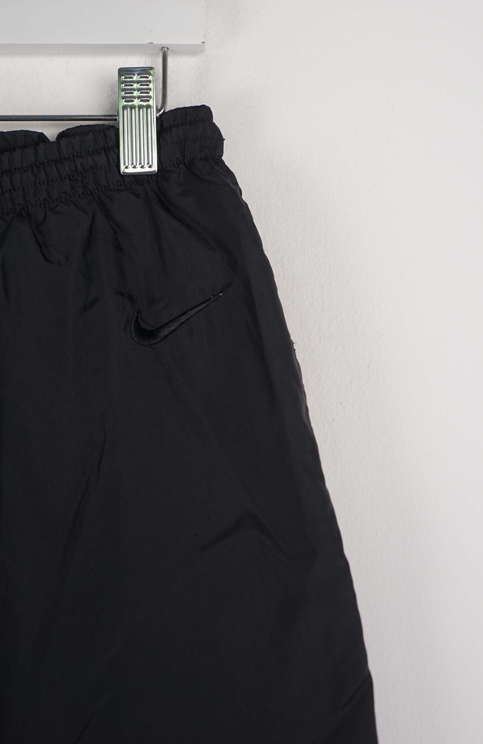 VINTAGE NIKE TRACK PANT SHORTS (M) - Image 2