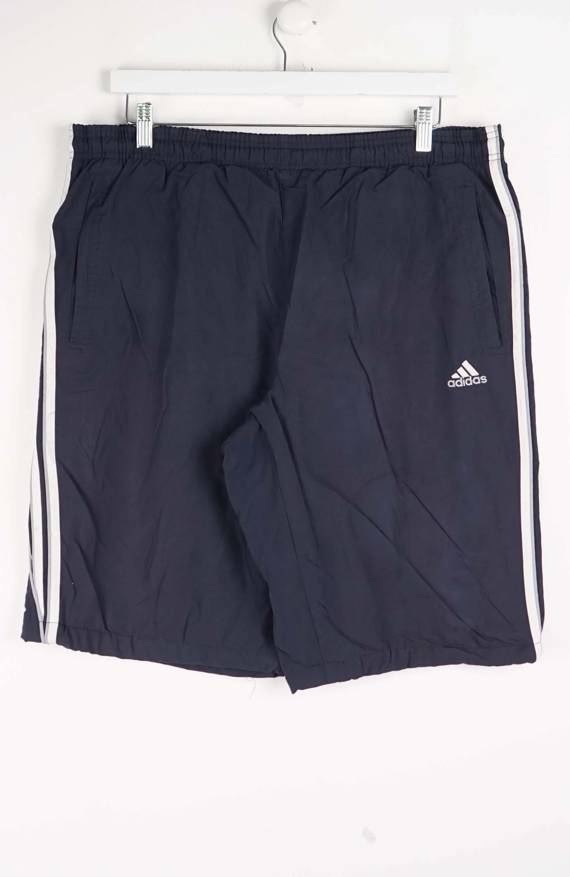 VINTAGE ADIDAS TRACK PANT SHORTS (L)
