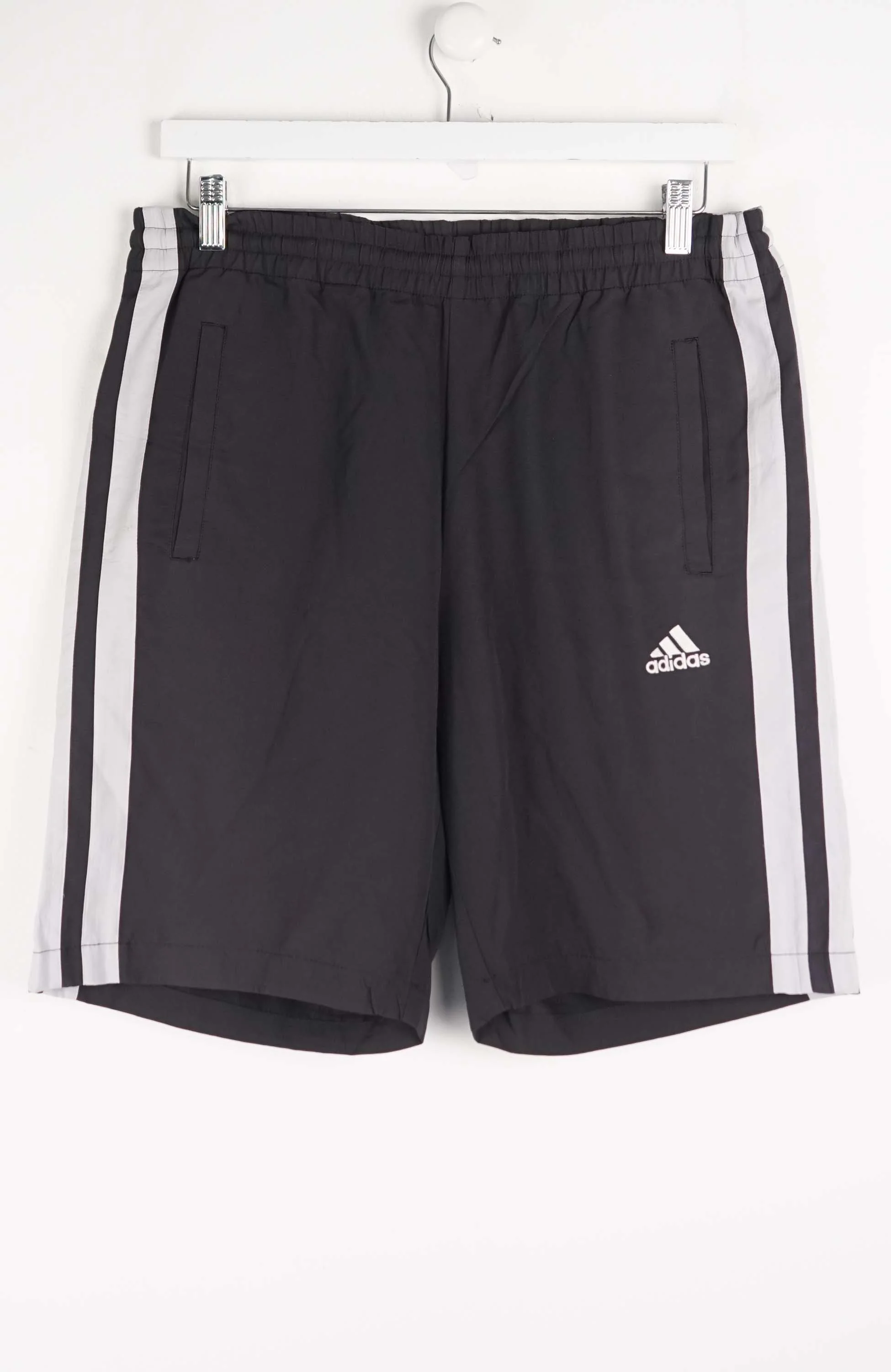 VINTAGE ADIDAS TRACK PANT SHORTS (M)