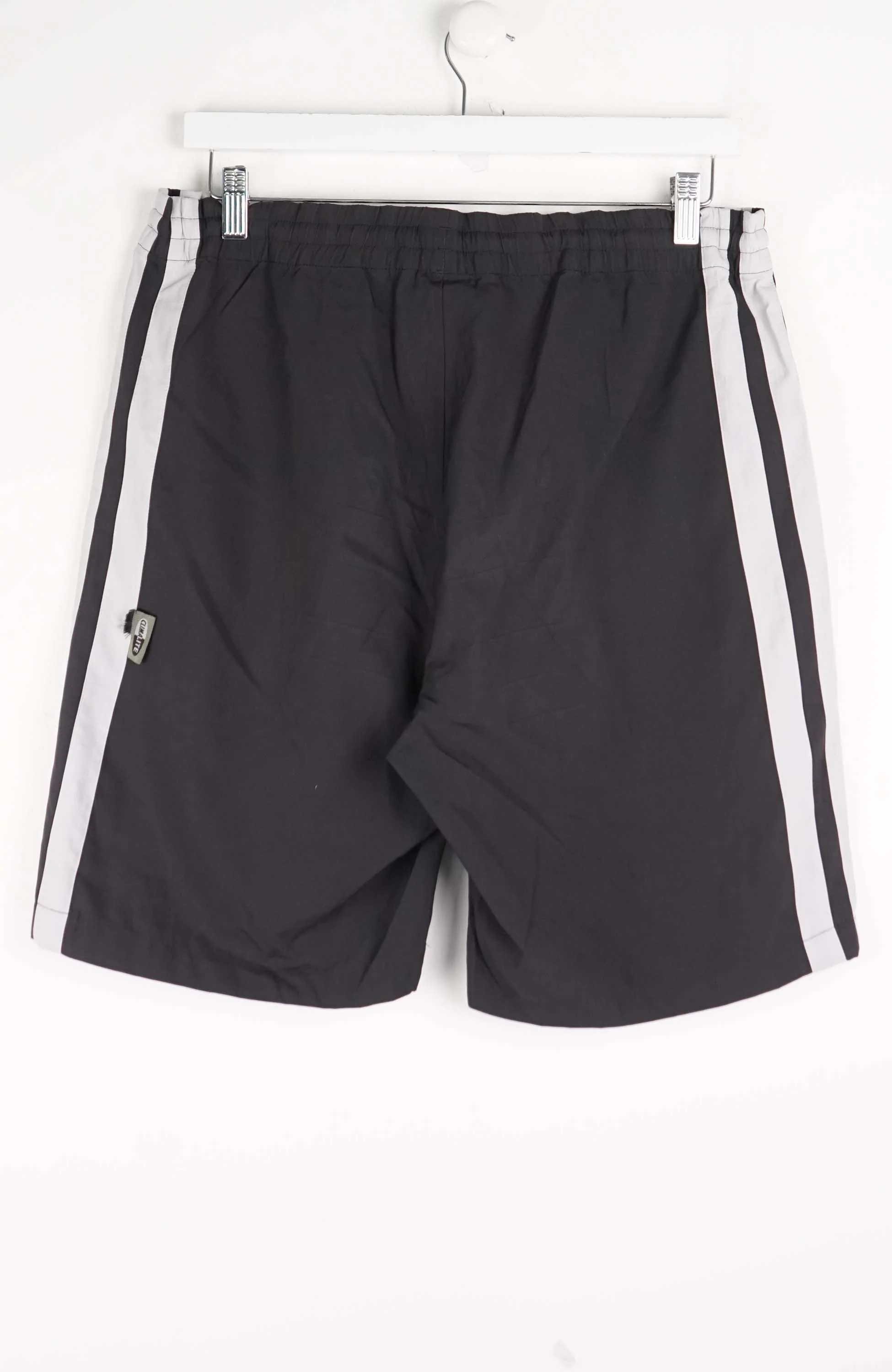 VINTAGE ADIDAS TRACK PANT SHORTS (M) - Image 3