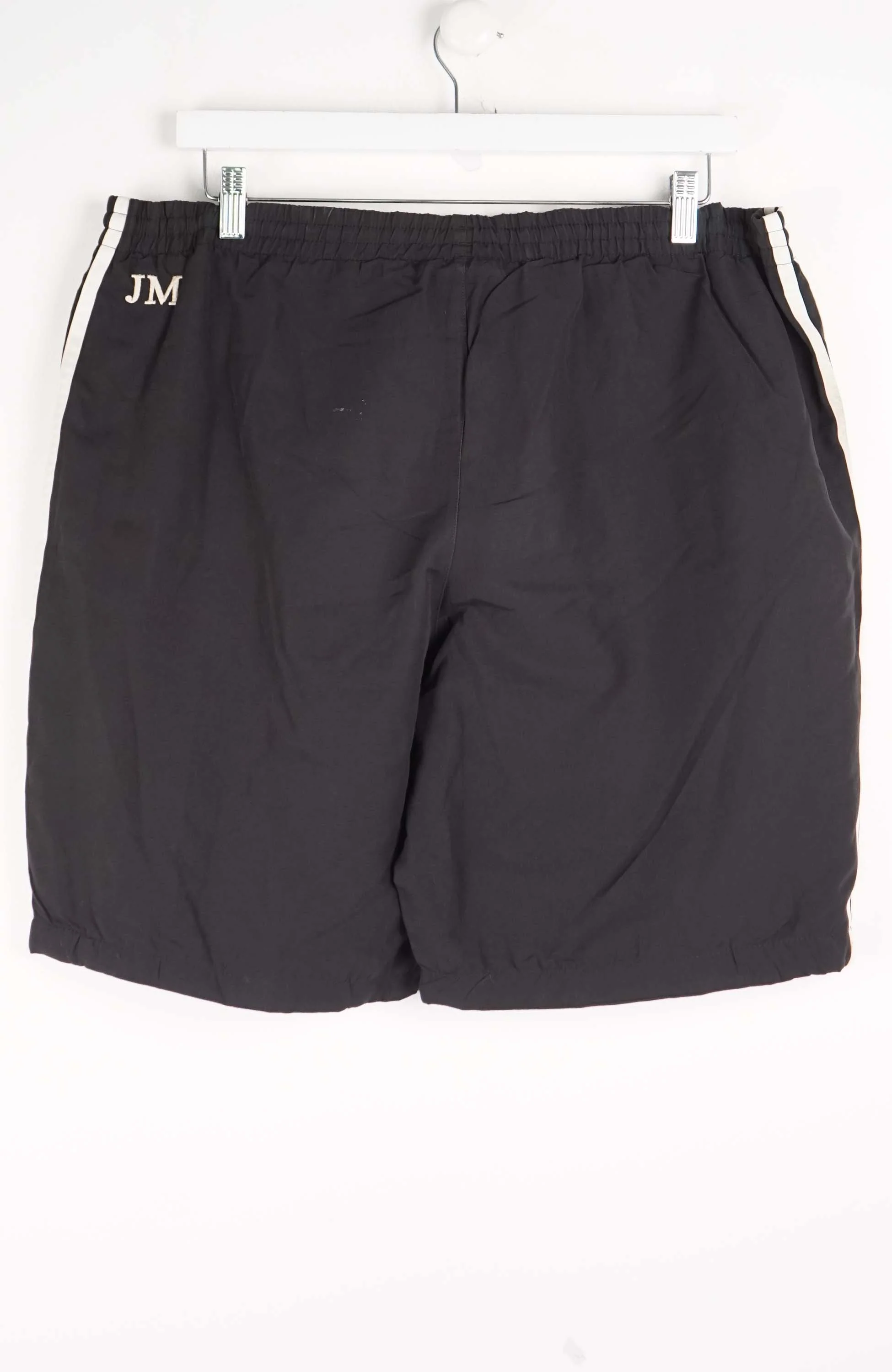 VINTAGE ADIDAS TRACK PANT SHORTS (L) - Image 3