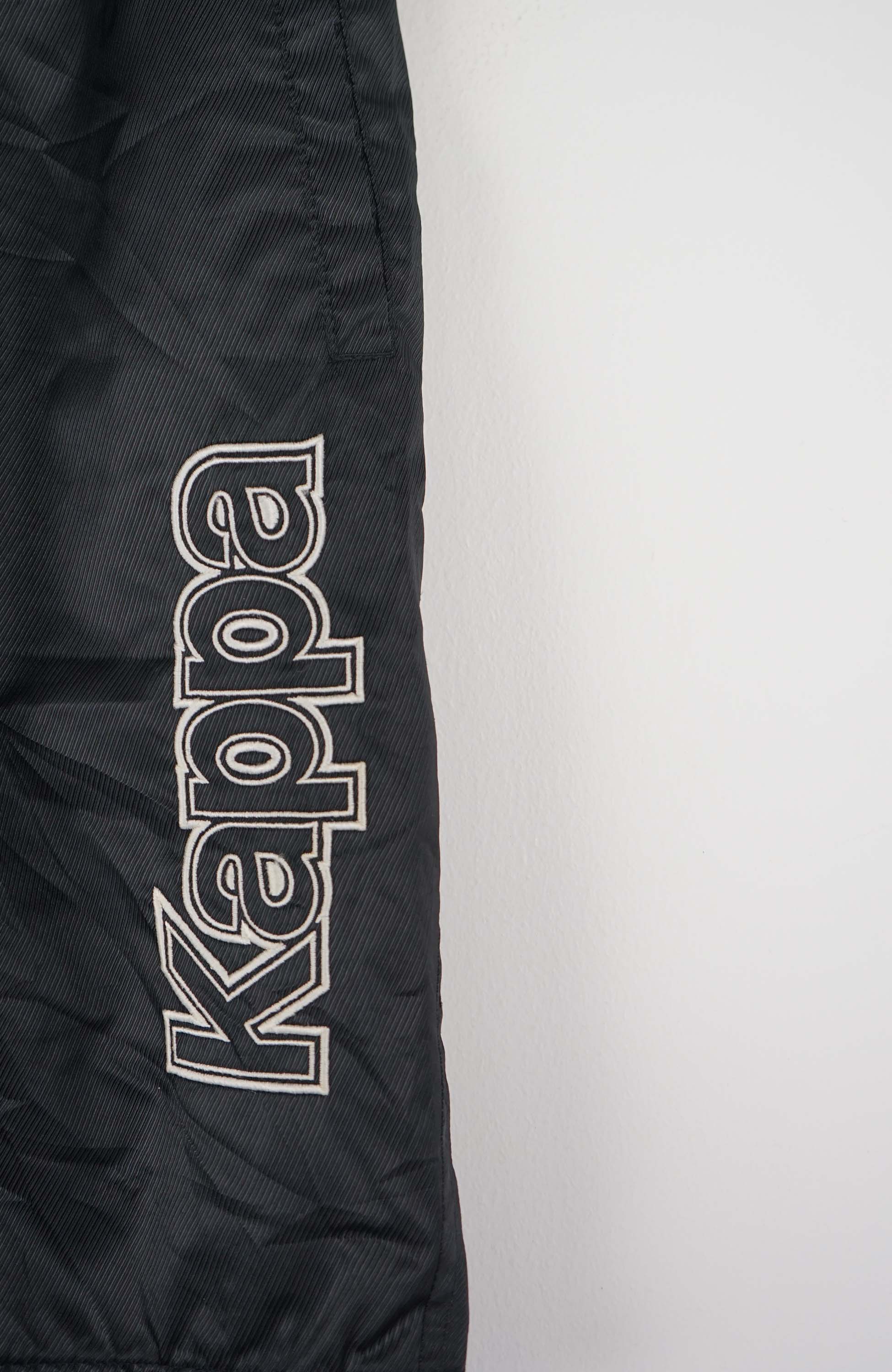 VINTAGE KAPPA TRACK PANT SHORTS (XS) - Image 2