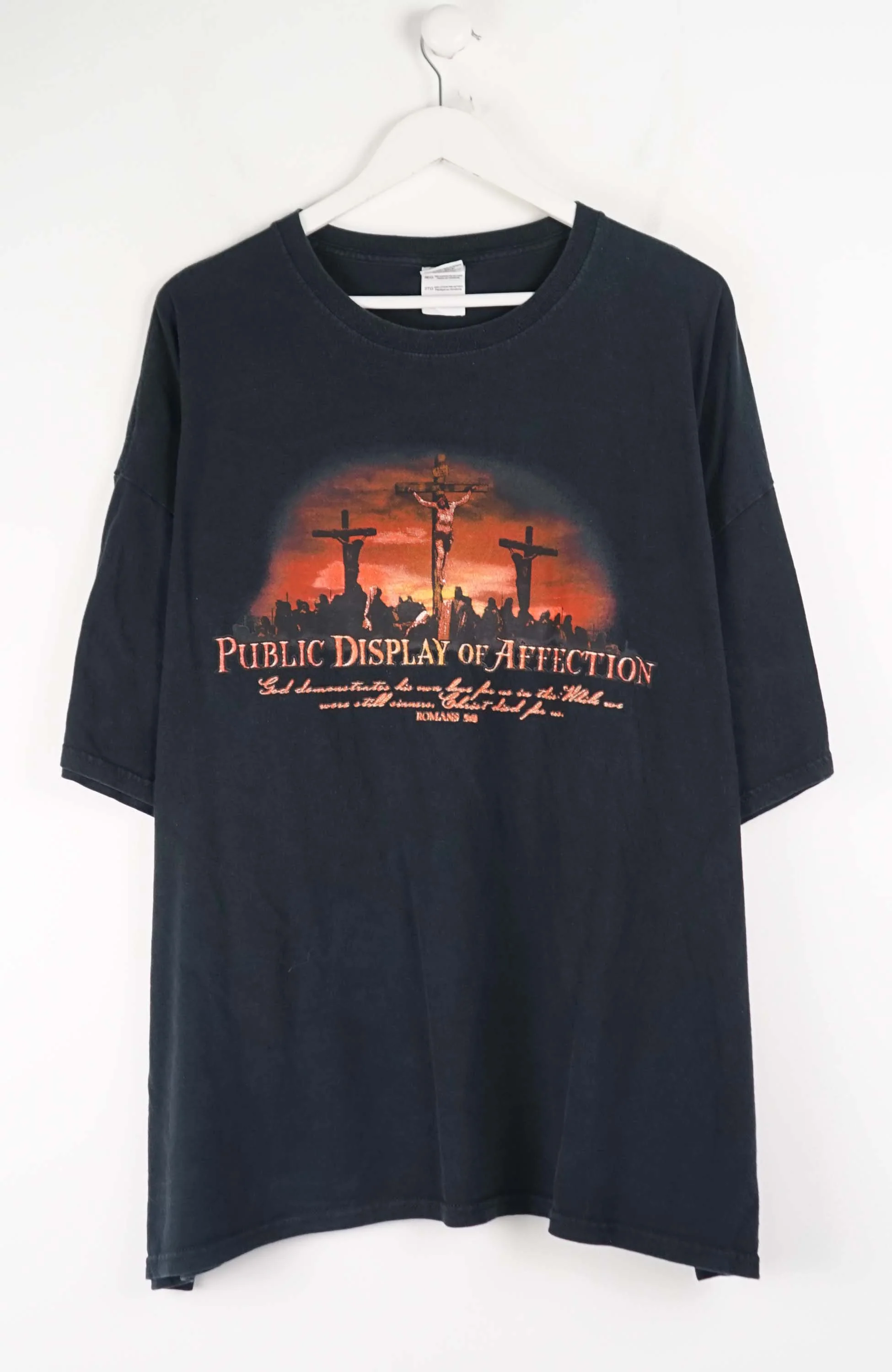 VINTAGE PUBLIC DISPLAY OF AFFLECTION JESUS T-SHIRT (XXXL)