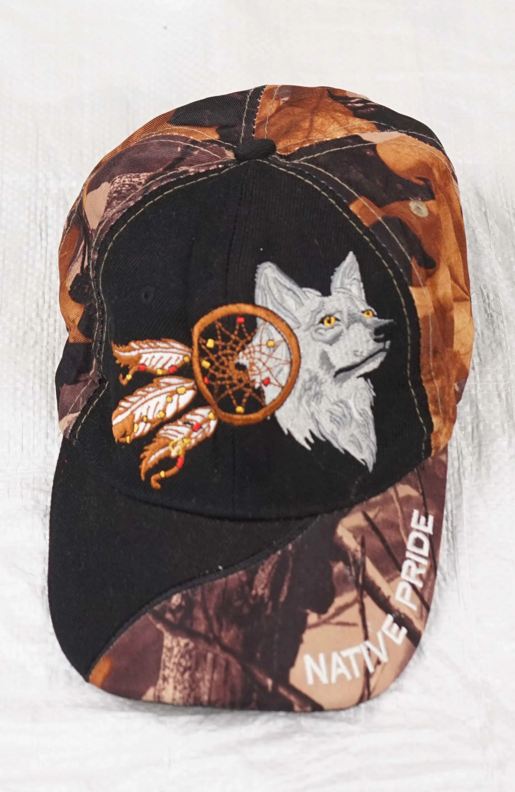 VINTAGE NATIVE PRIDE  REAL TREE HAT