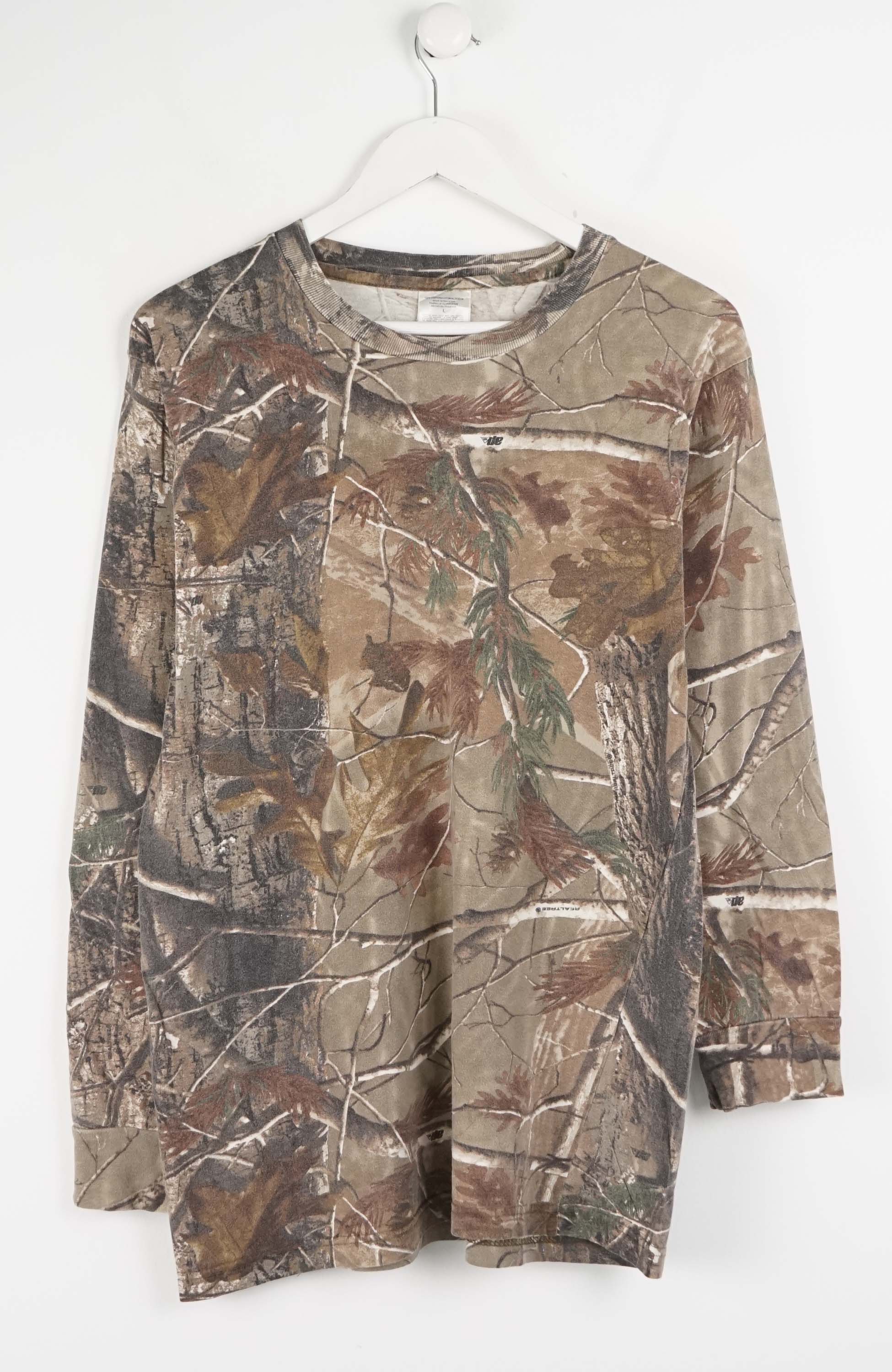 VINTAGE REAL TREE T-SHIRT (L)