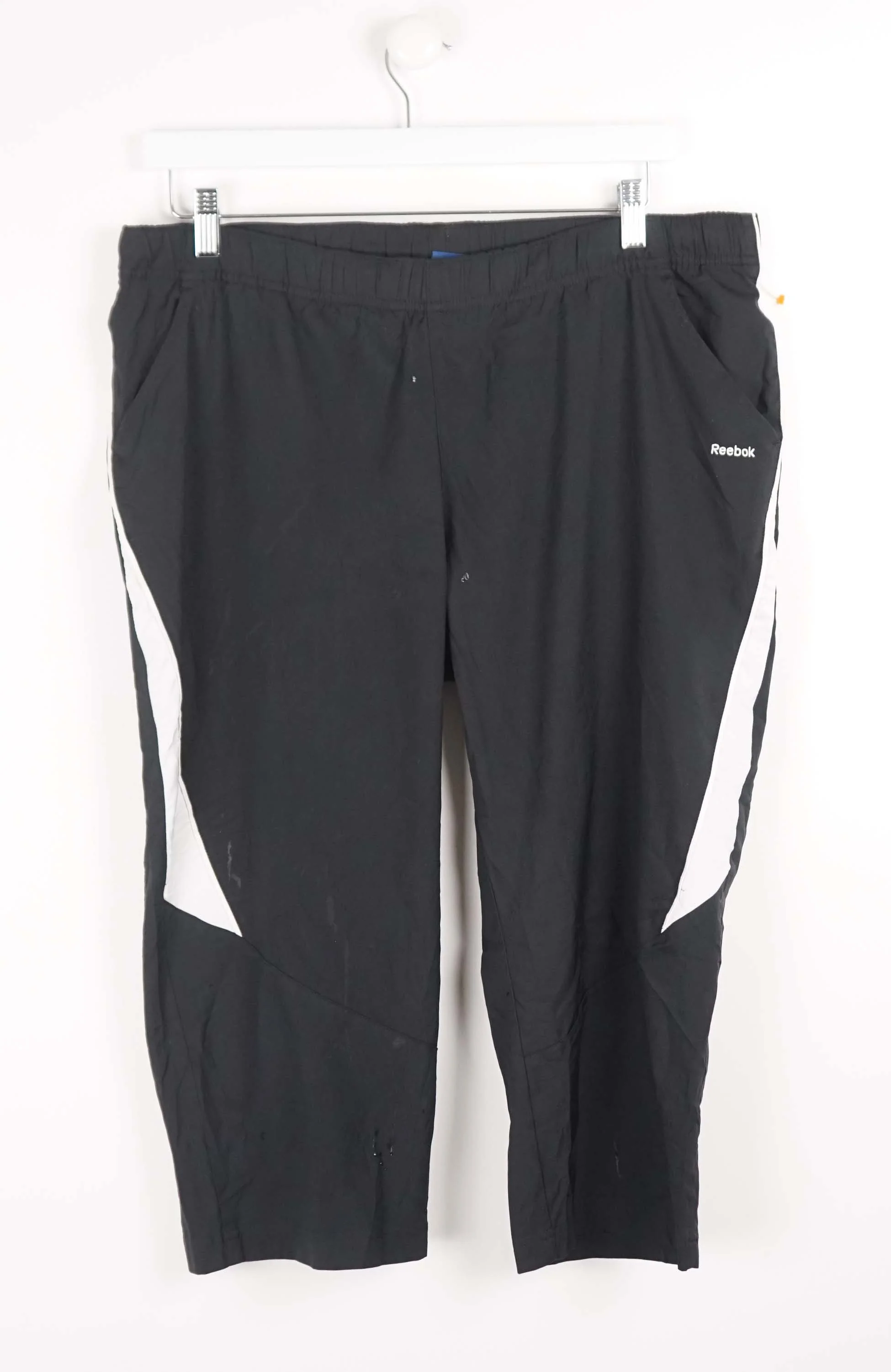 VINTAGE REEBOK 3/4 LENGTH TRACK PANT SHORTS (XL)
