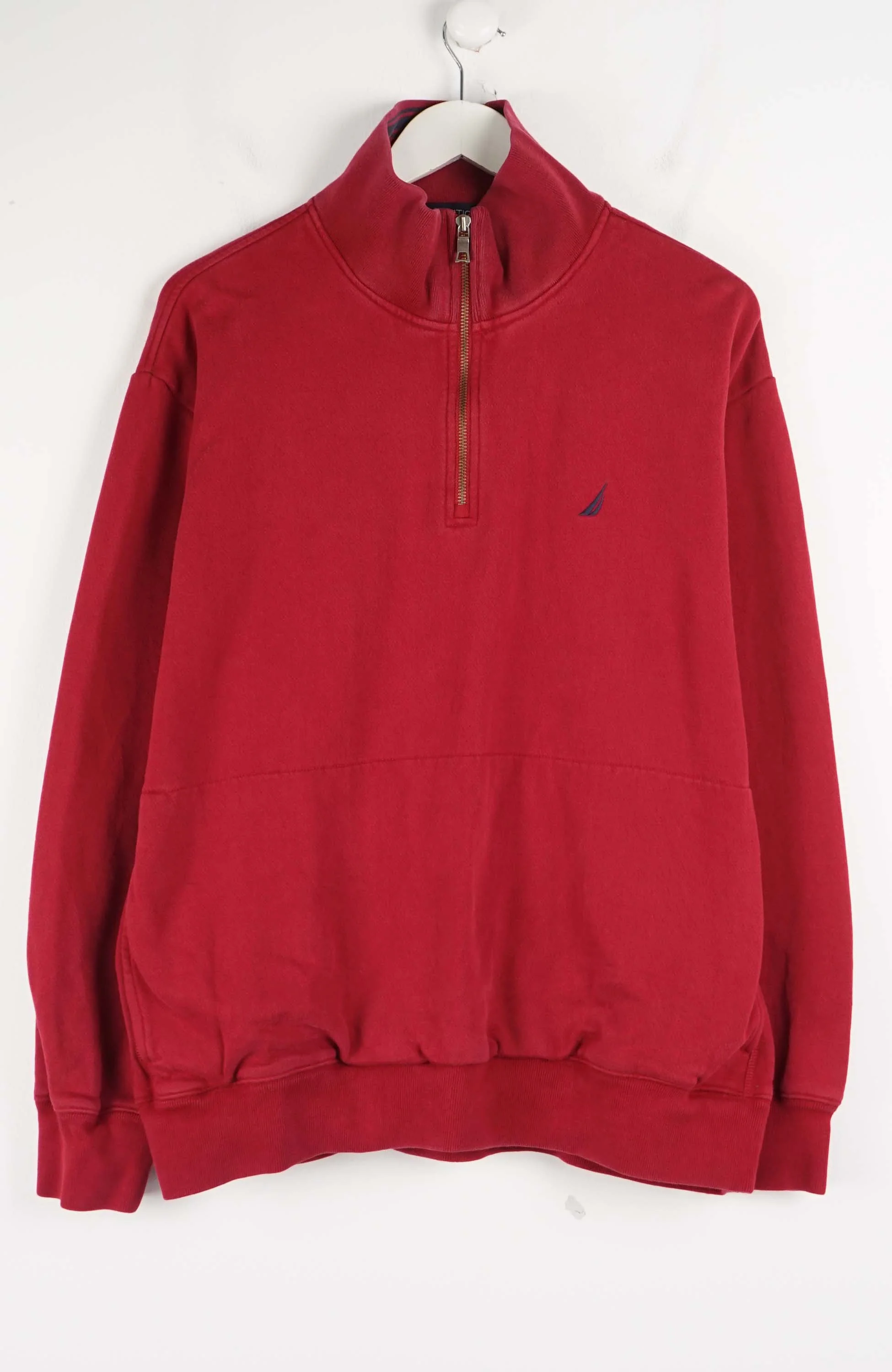 VINTAGE NAUTICA 1/4 ZIP SWEATER (L)