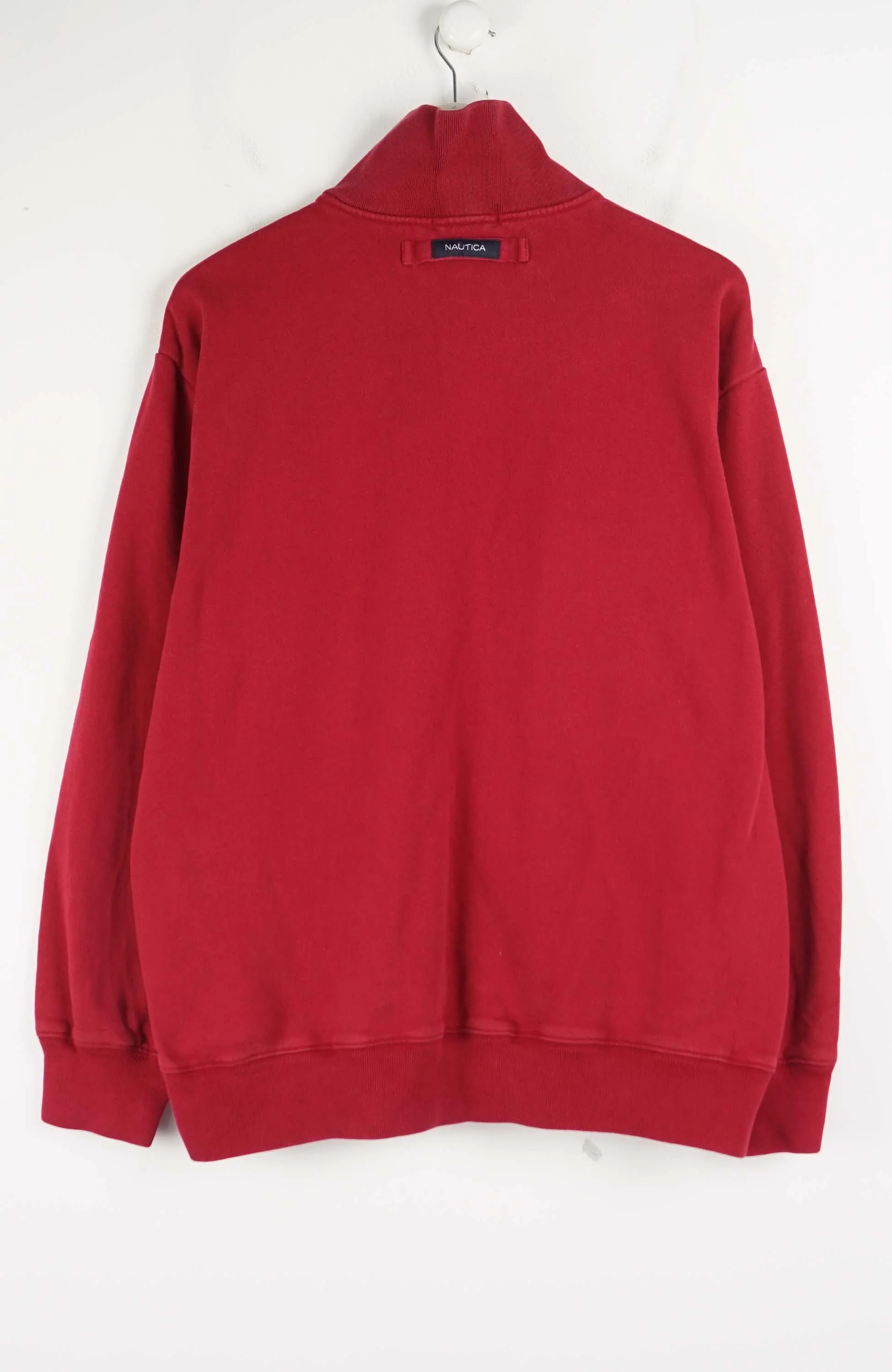VINTAGE NAUTICA 1/4 ZIP SWEATER (L) - Image 2