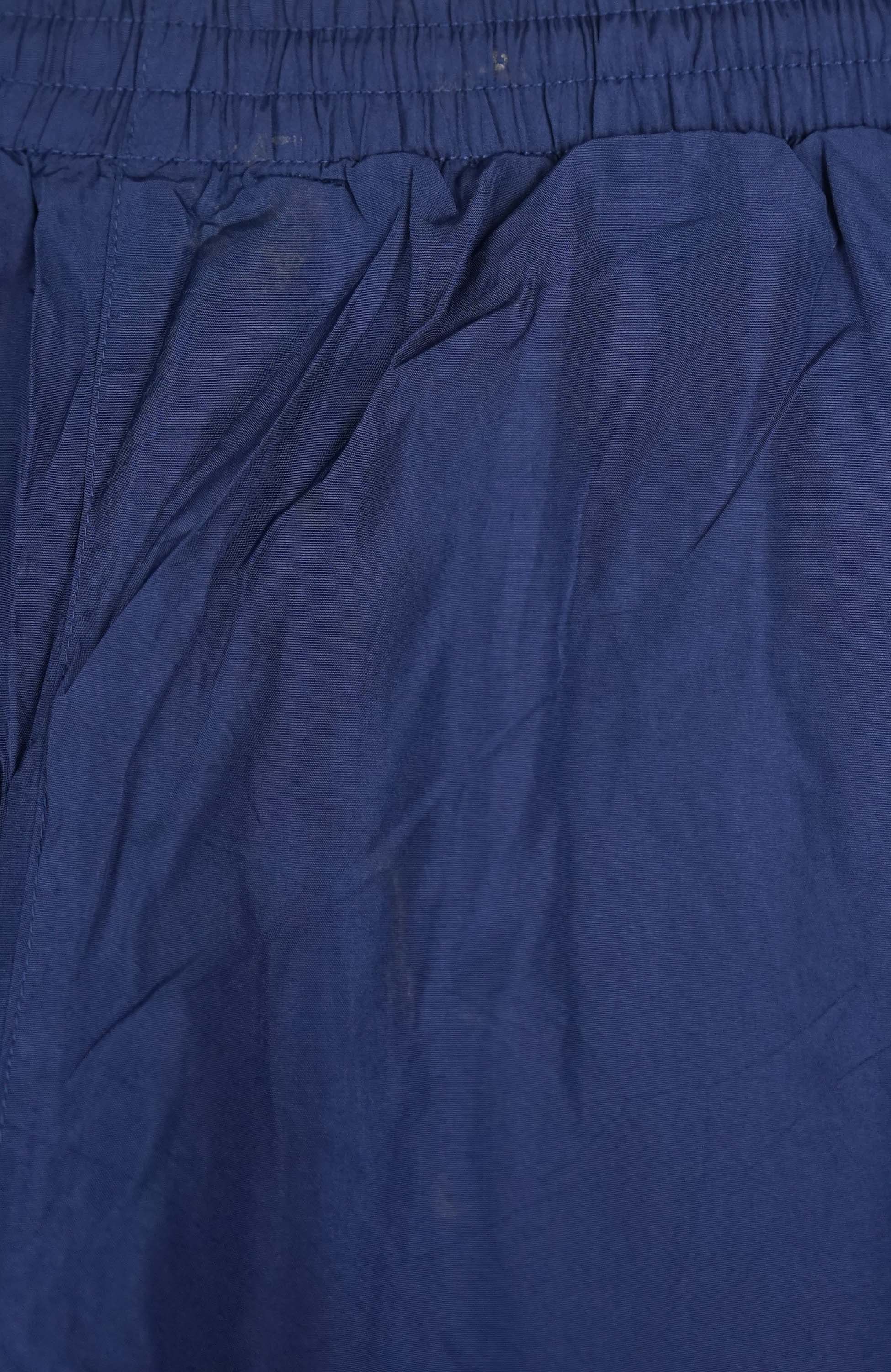 VINTAGE ADIDAS TRACK PANT SHORTS (L) - Image 4