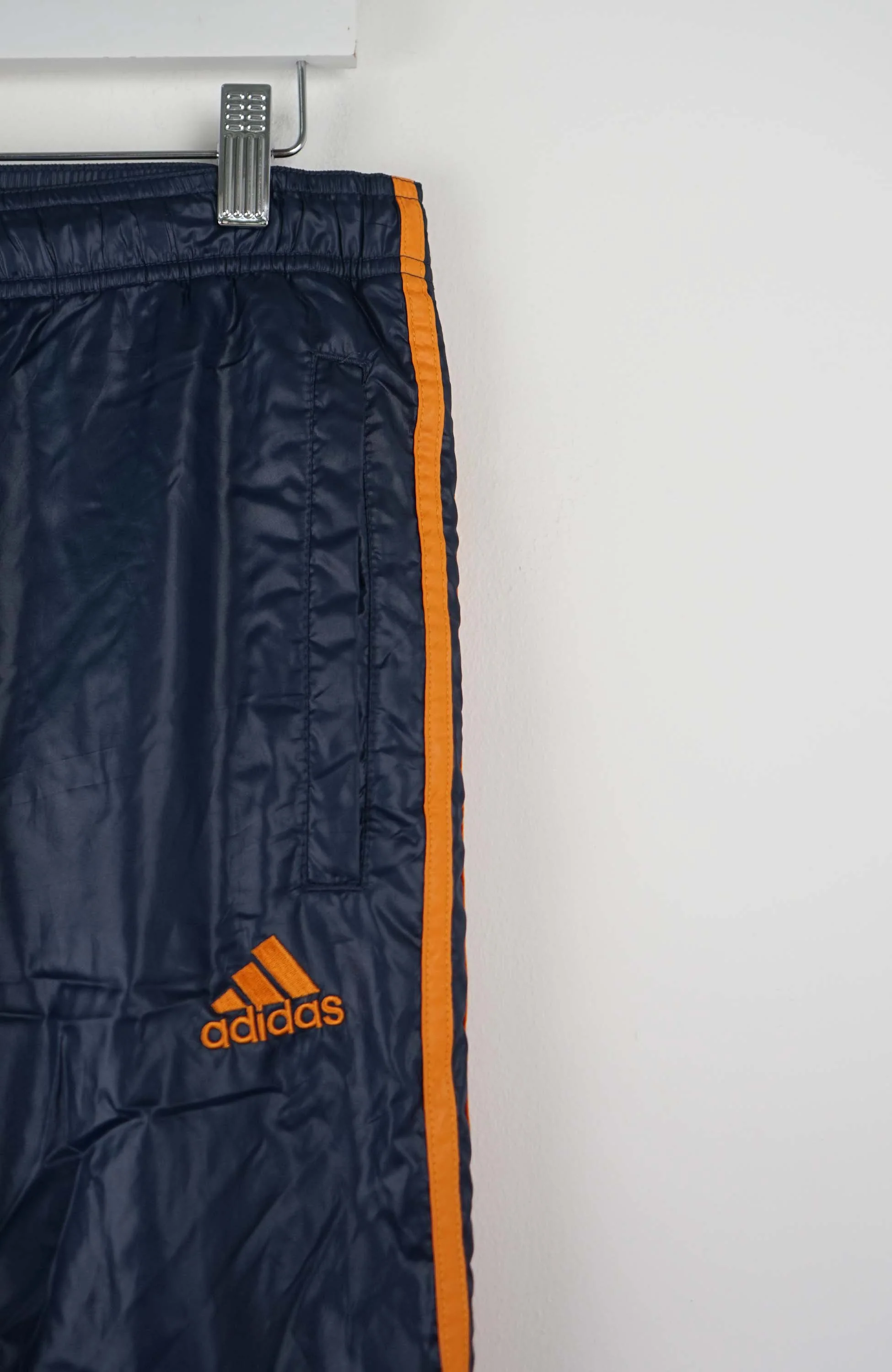 VINTAGE ADIDAS TRACK PANTS (L) - Image 2