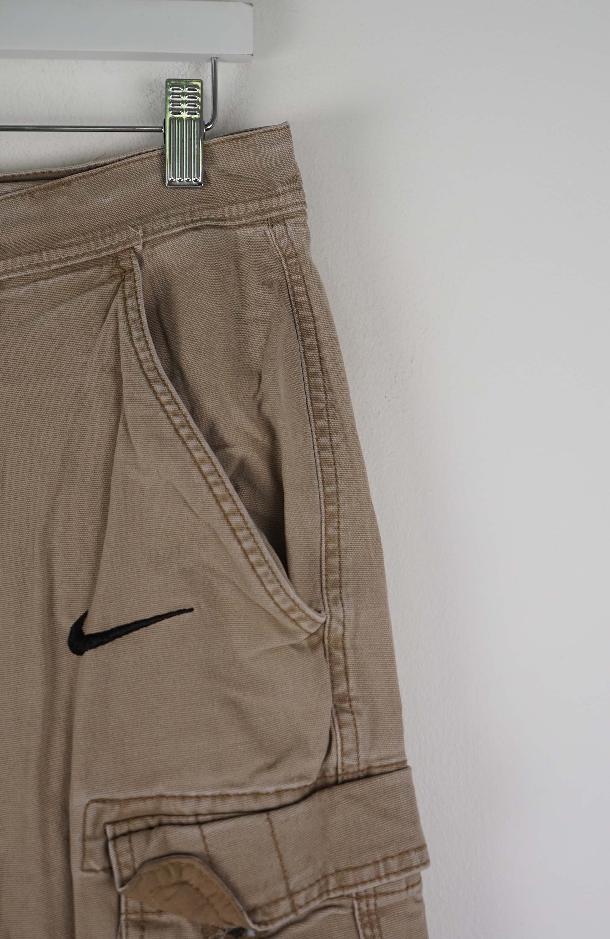 VINTAGE REWORK CARGO PANTS W32 - Image 2
