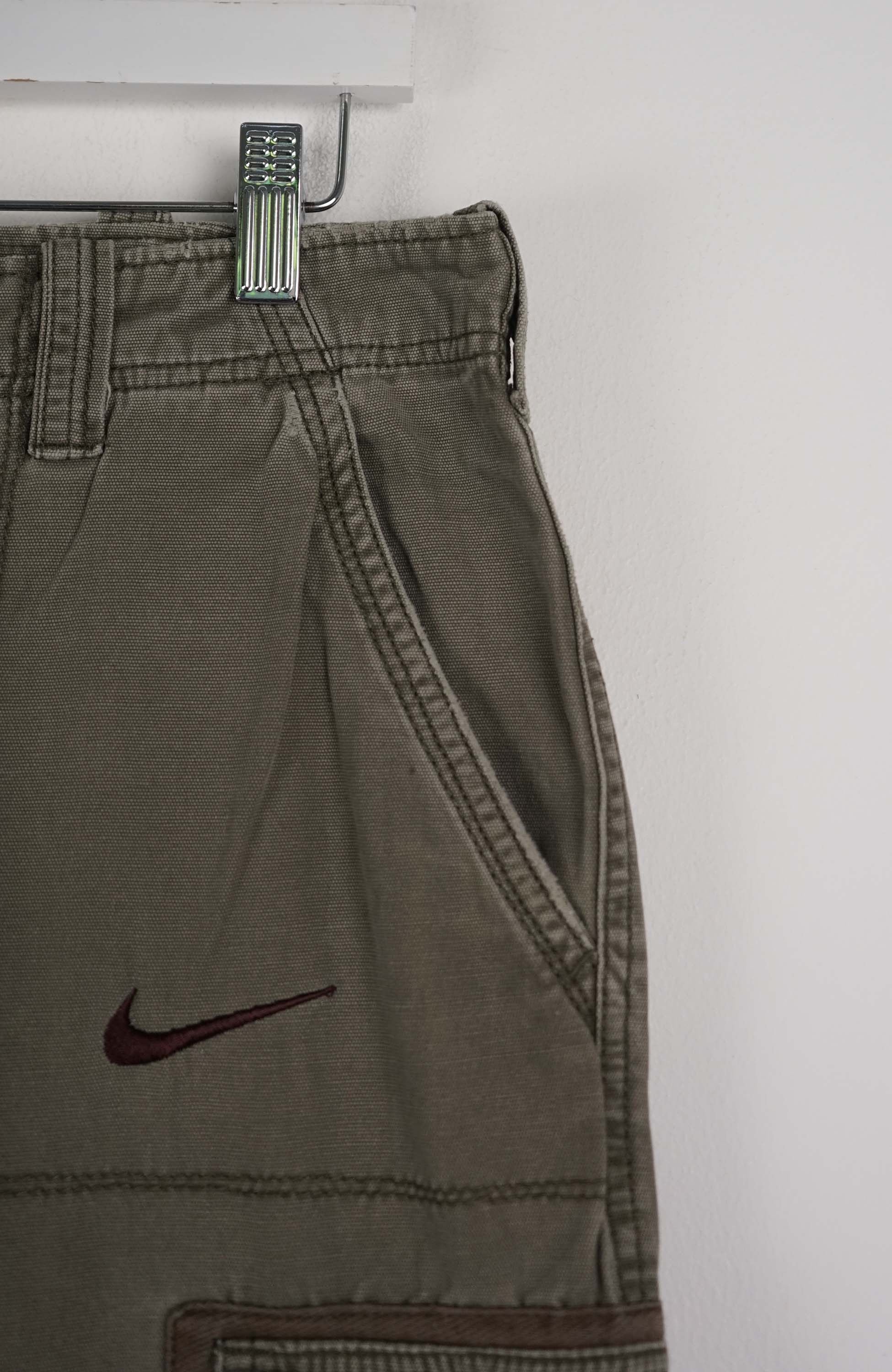 VINTAGE REWORK CARGO PANTS W34 - Image 2