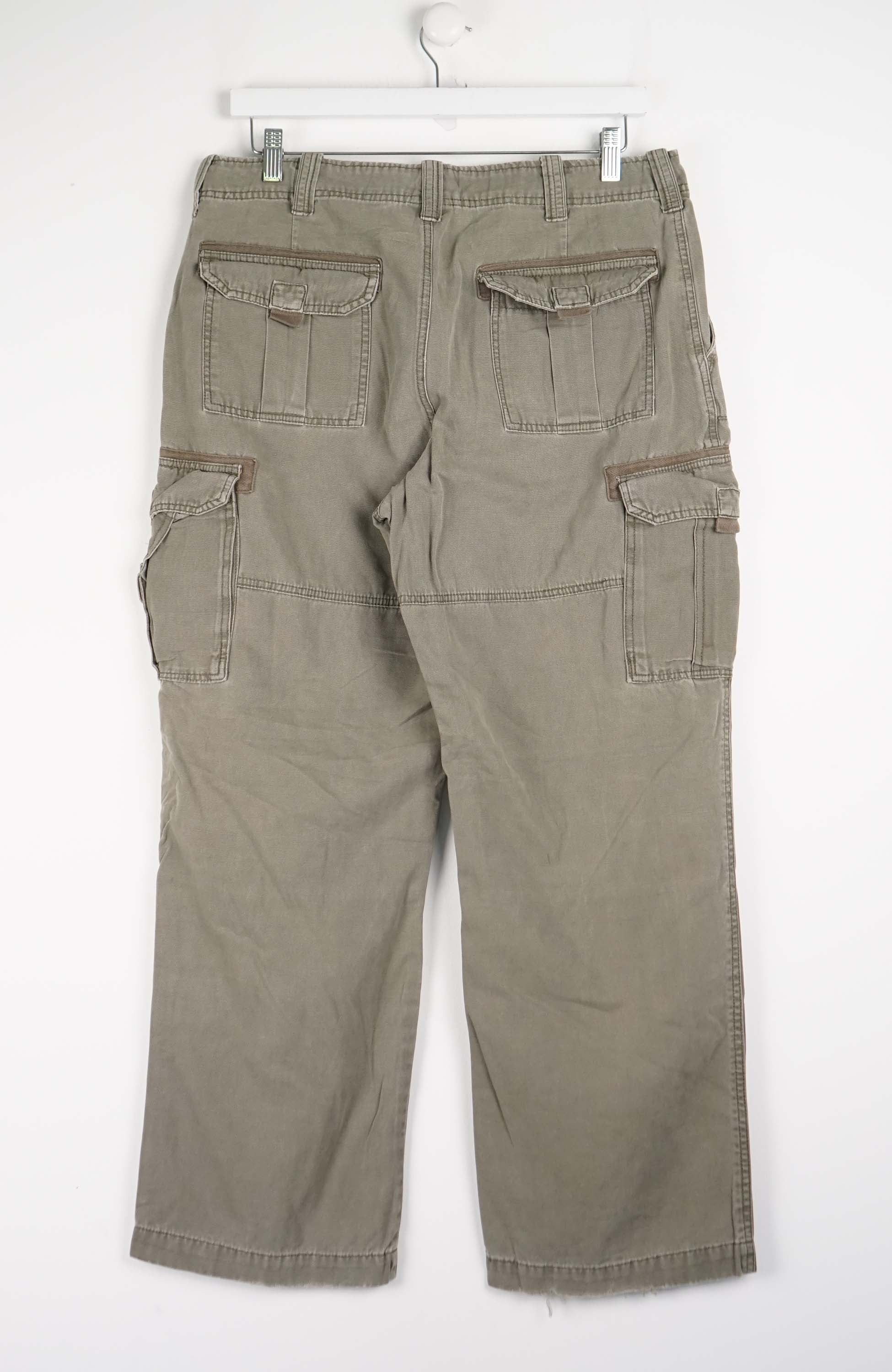 VINTAGE REWORK CARGO PANTS W34 - Image 3