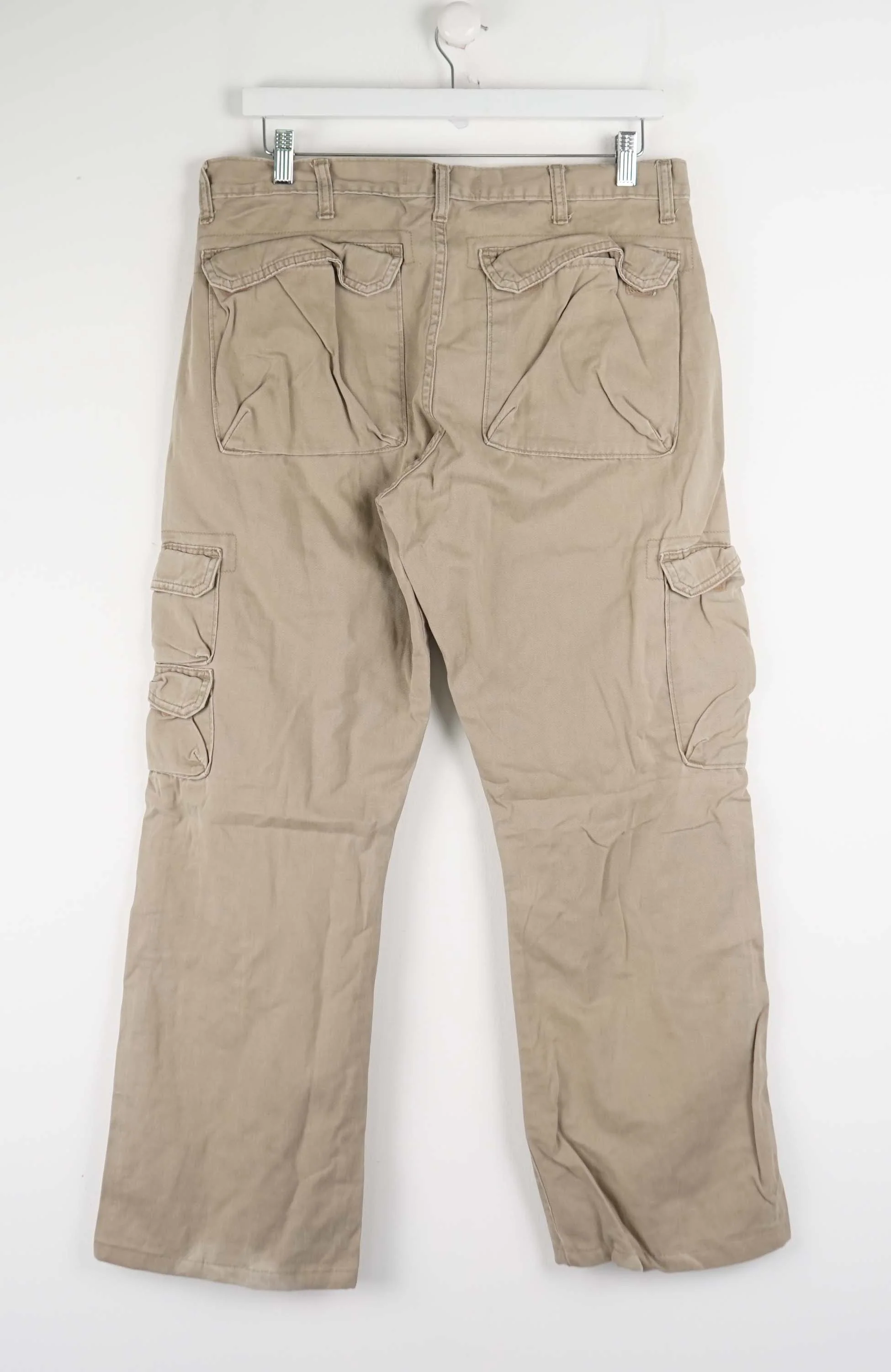 VINTAGE REWORK CARGO PANTS W36 - Image 3