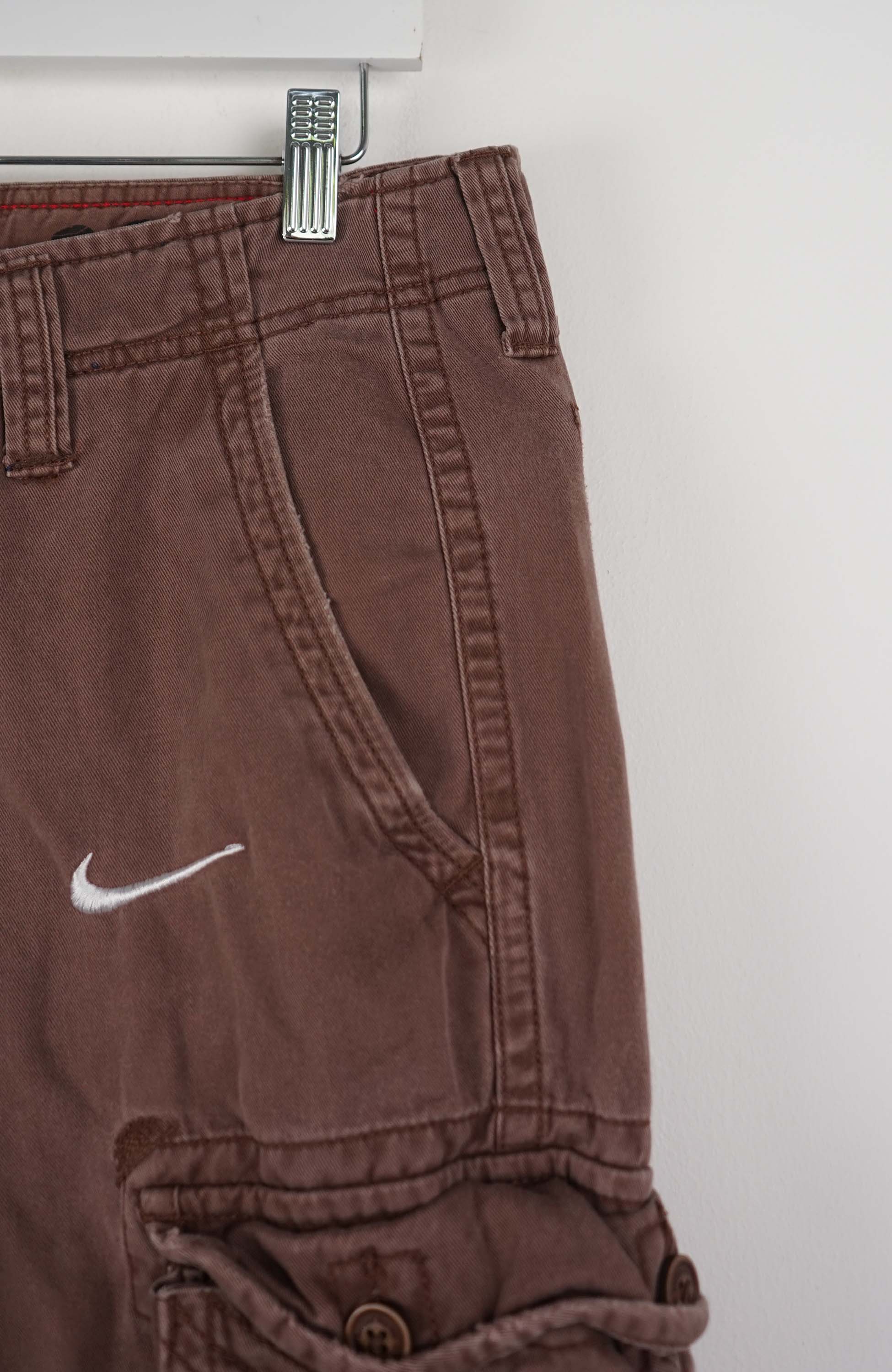 VINTAGE REWORK CARGO SHORTS W33 - Image 2
