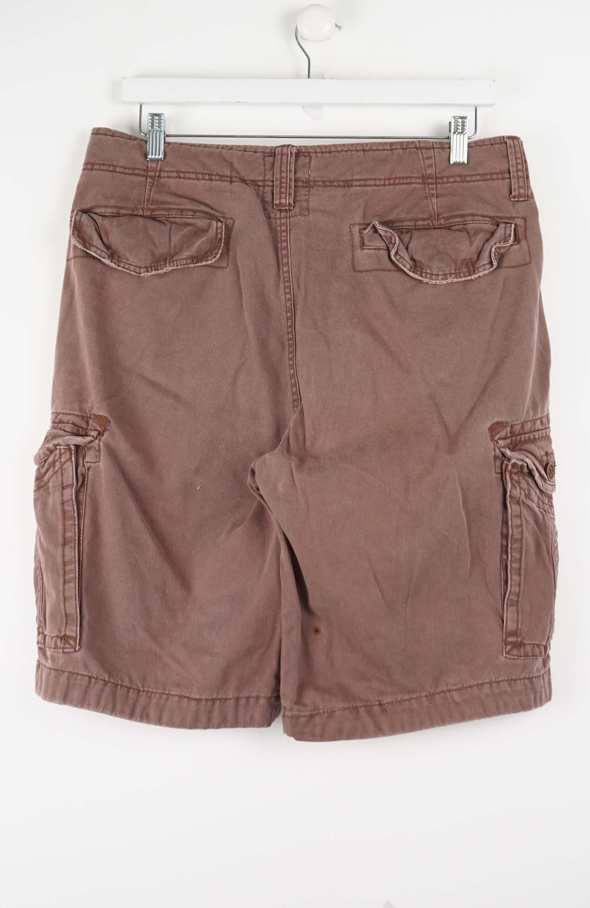 VINTAGE REWORK CARGO SHORTS W33 - Image 4
