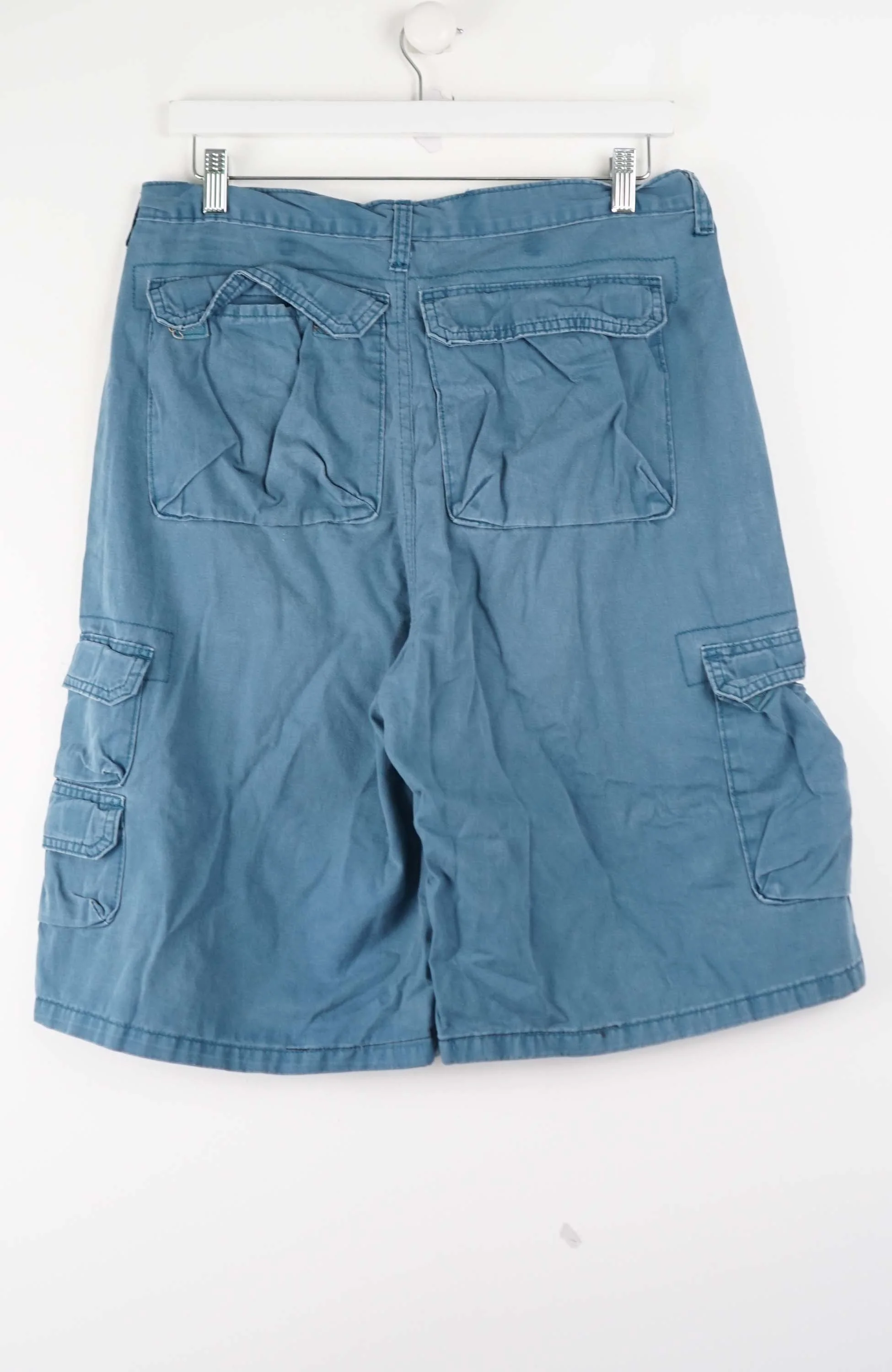 VINTAGE REWORK CARGO SHORTS W32 - Image 3