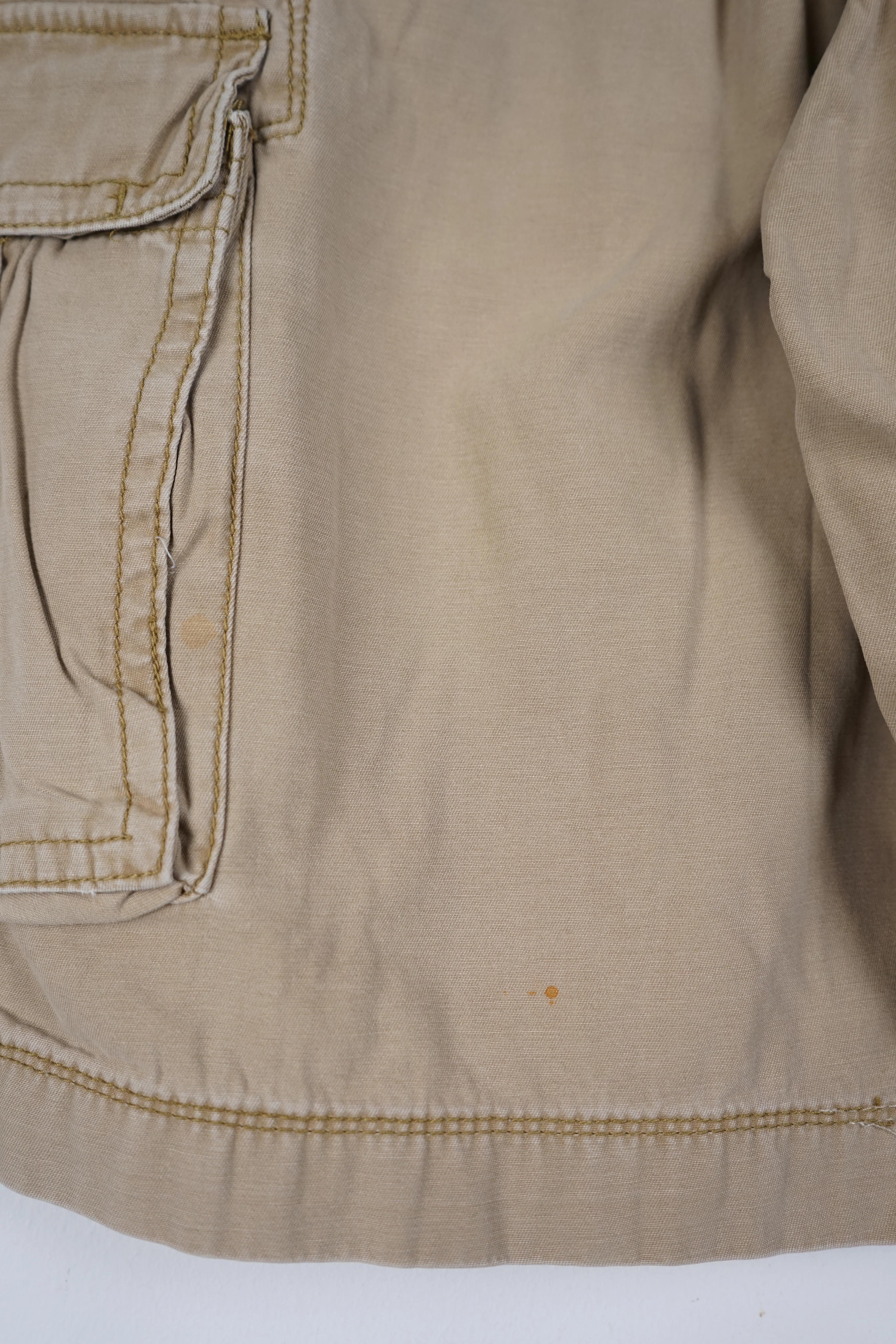 VINTAGE REWORK CARGO SHORTS W27 - Image 4