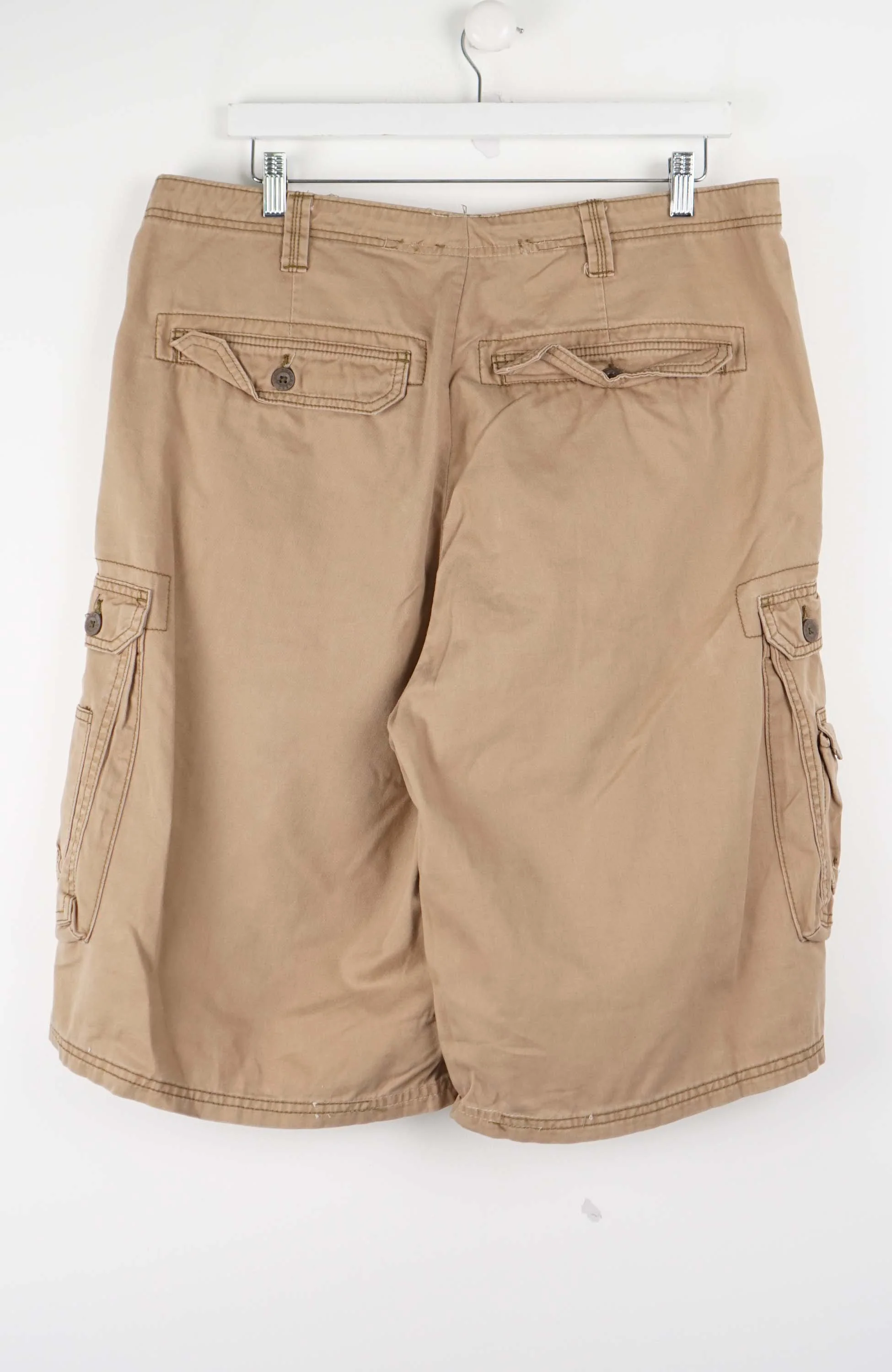VINTAGE REWORK CARGO SHORTS W38 - Image 3