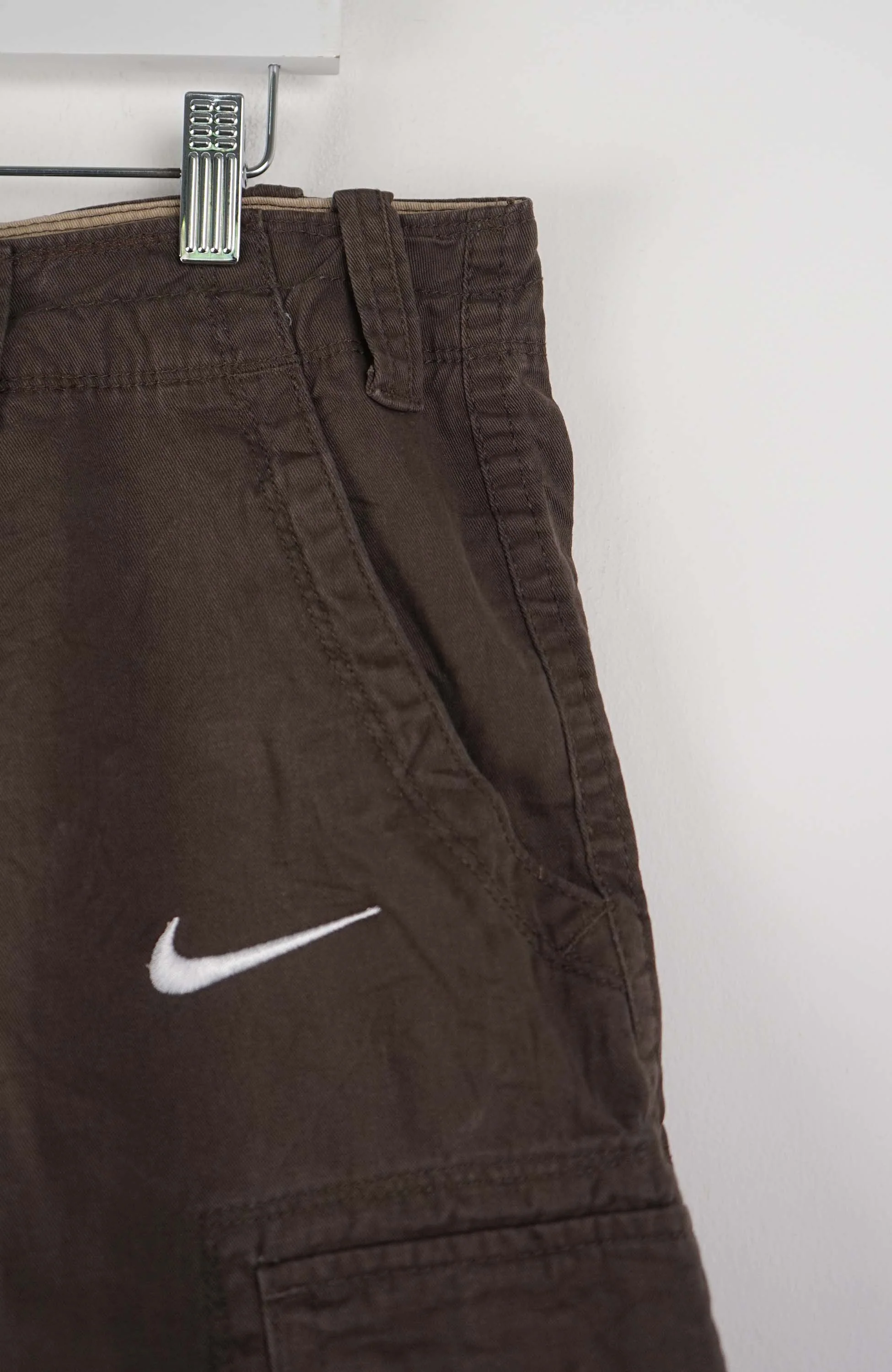 VINTAGE REWORK CARGO SHORTS W36 - Image 2