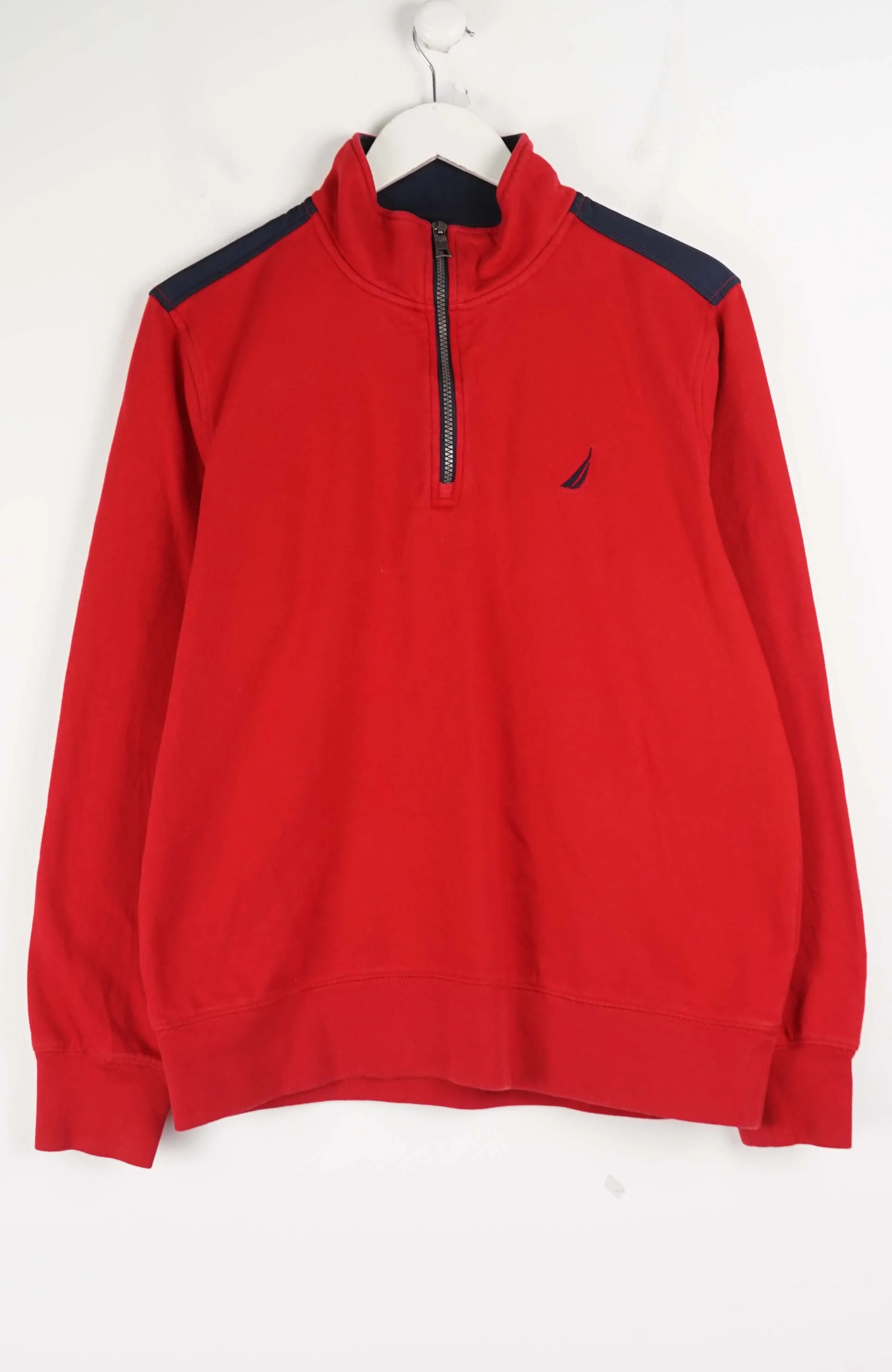 VINTAGE NAUTICA 1/4 ZIP SWEATER (M)