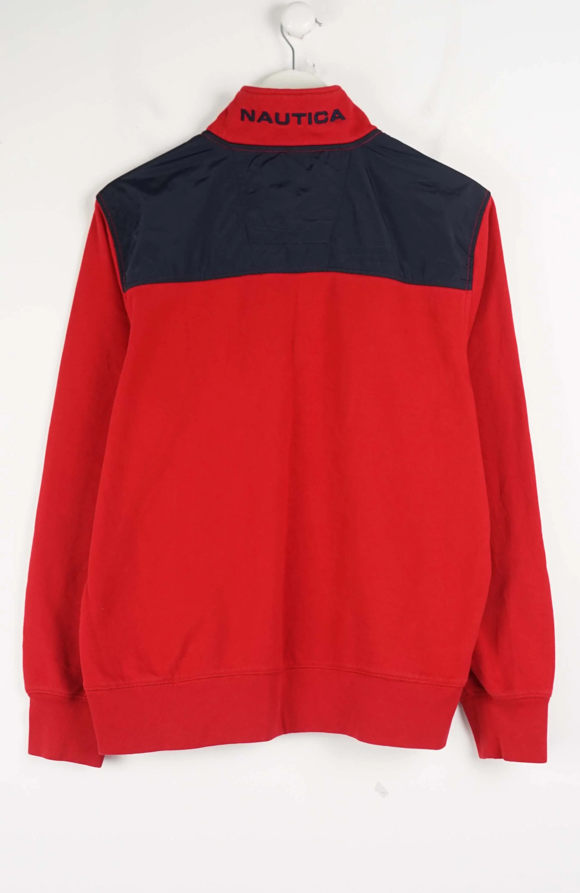 VINTAGE NAUTICA 1/4 ZIP SWEATER (M) - Image 2