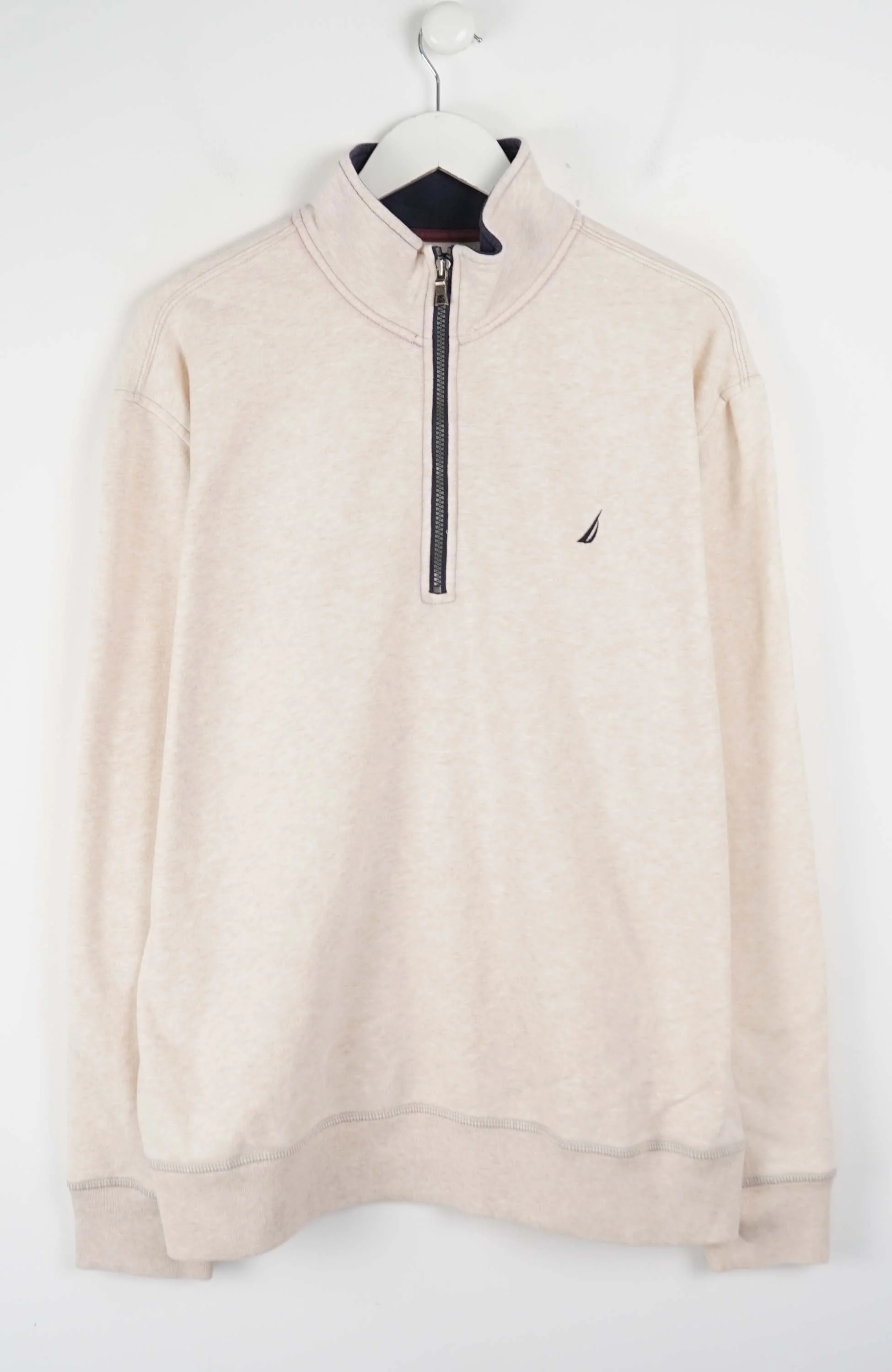 VINTAGE NAUTICA 1/4 ZIP SWEATER (XL)