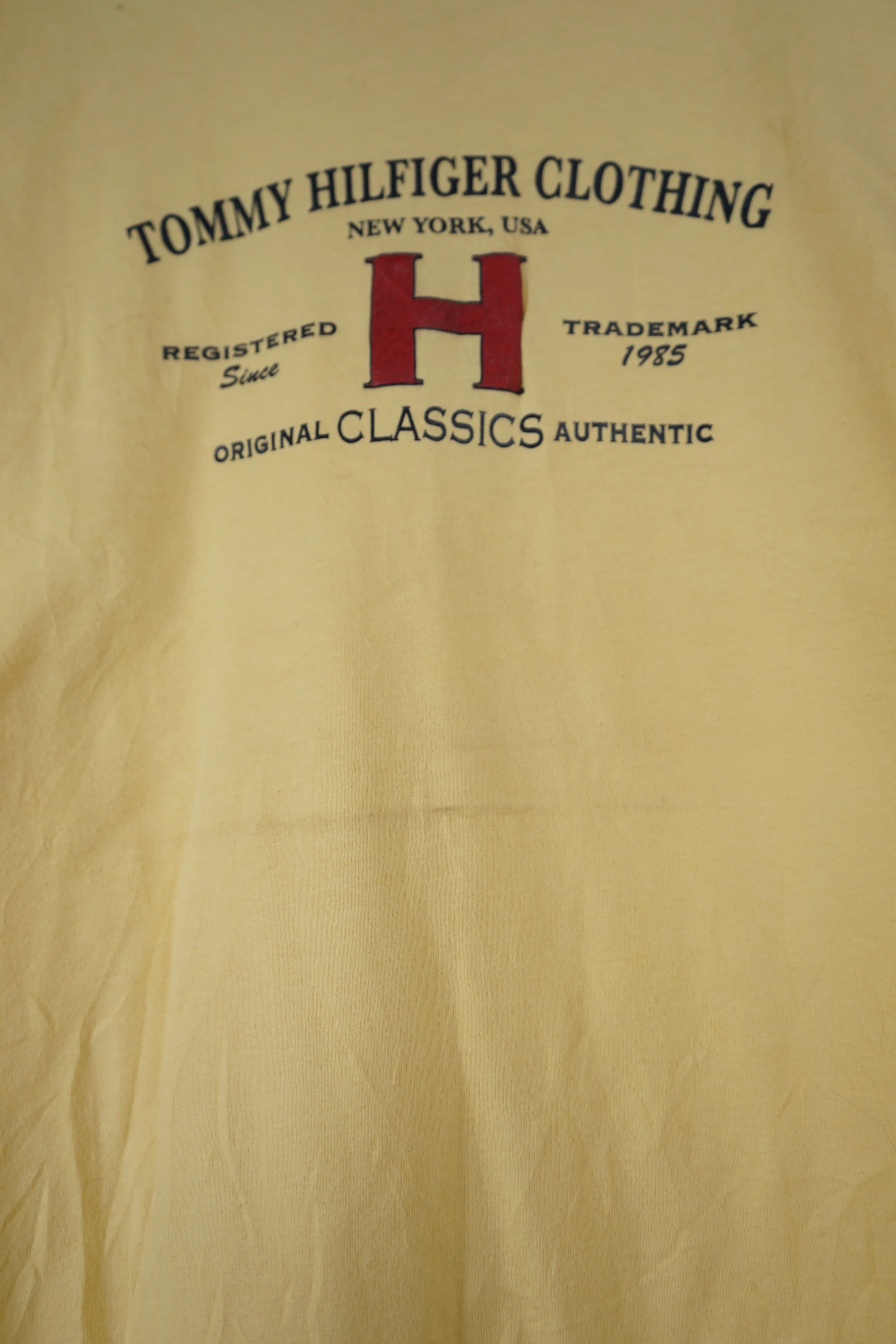 VINTAGE TOMMY HILFIGER T-SHIRT (XL) - Image 2