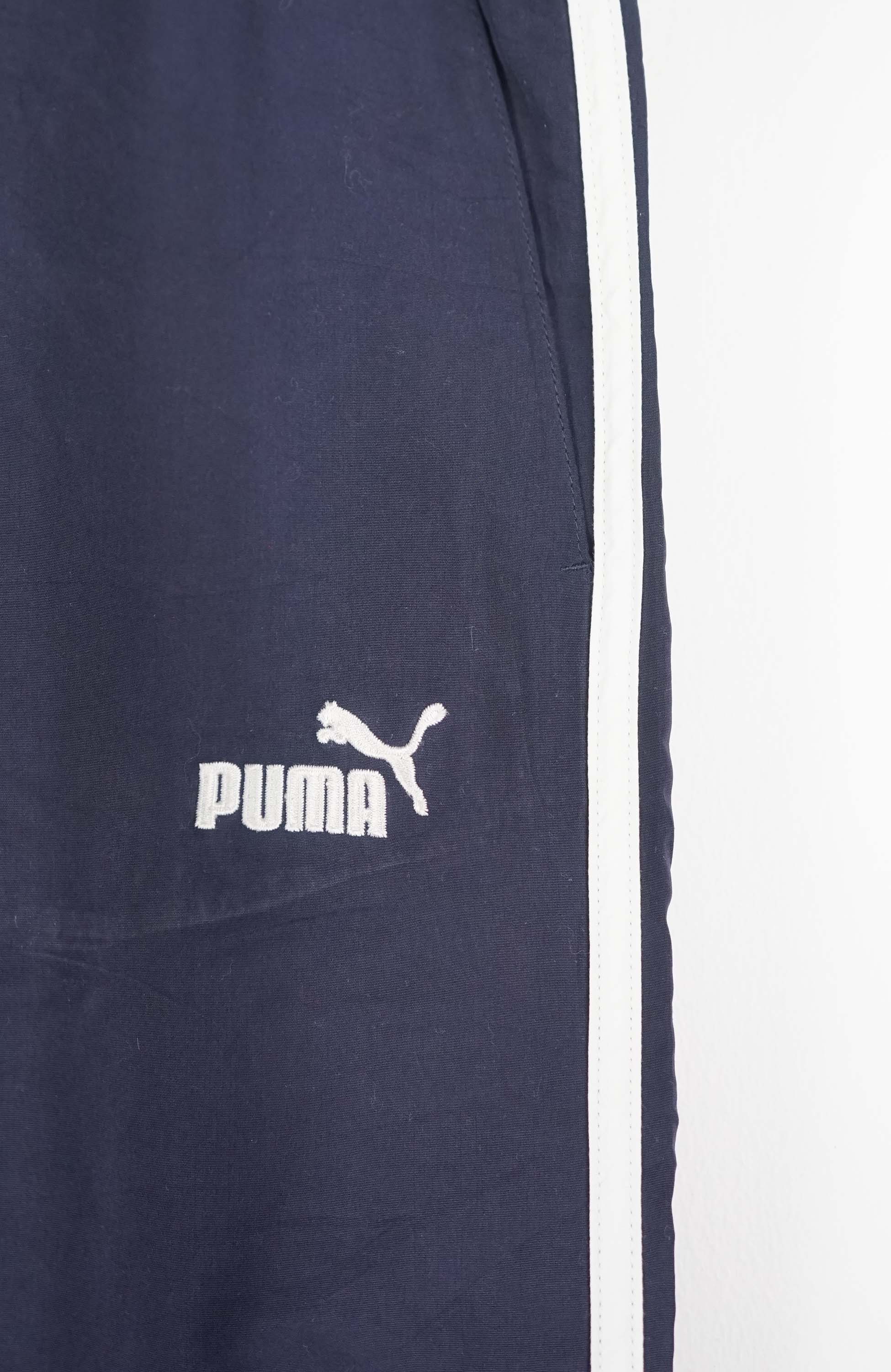VINTAGE PUMA 3/4 TRACK PANT SHORTS (M) - Image 2