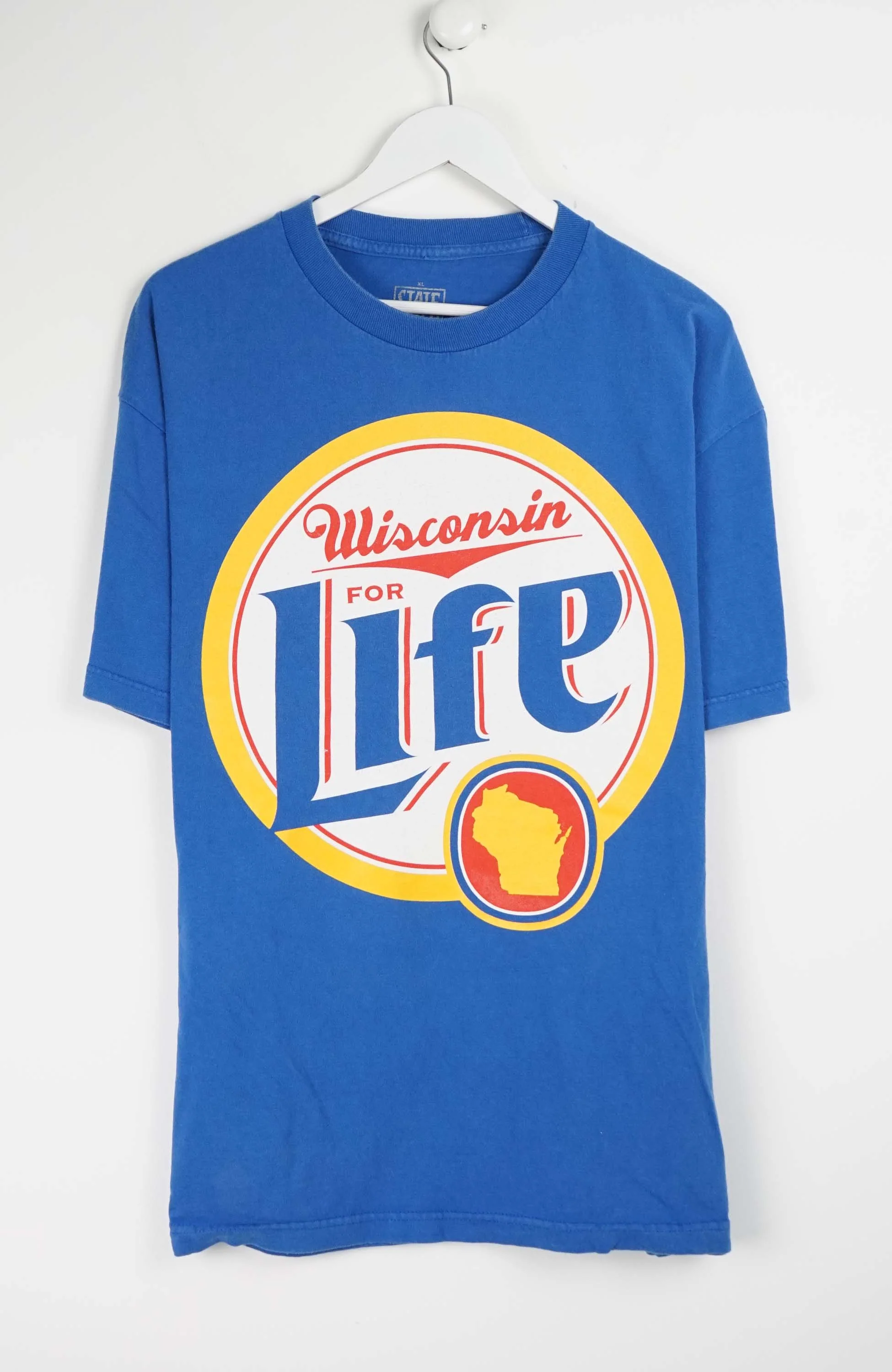 VINTAGE WISCONSIN FOR LIFE T-SHIRT (XL)
